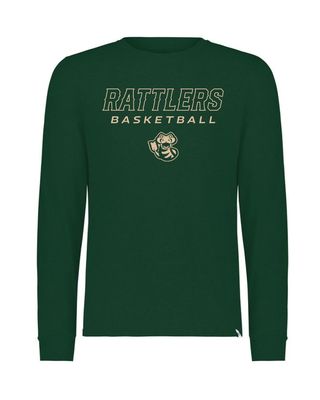 Rattlers Basketball Logo Green L/S