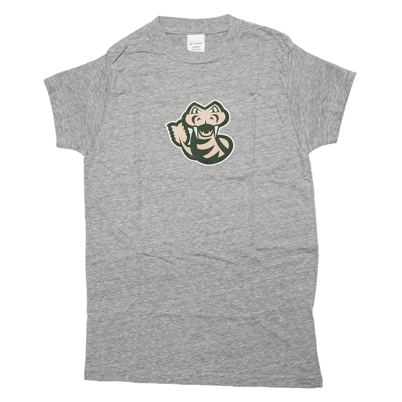 Ladies Icon Logo Grey Tee