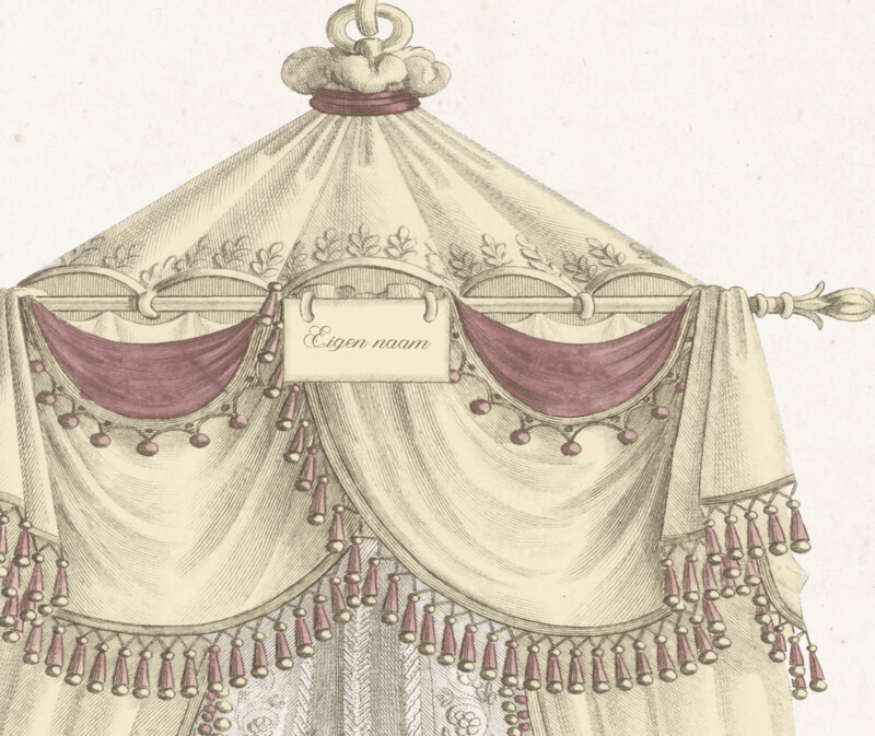 THE CANOPIED BED OFF-WHITE €49.50m2 ℗
