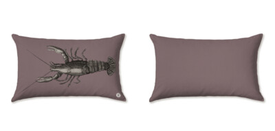 THE LOBSTER/TURBOT PINK CUSHIONS