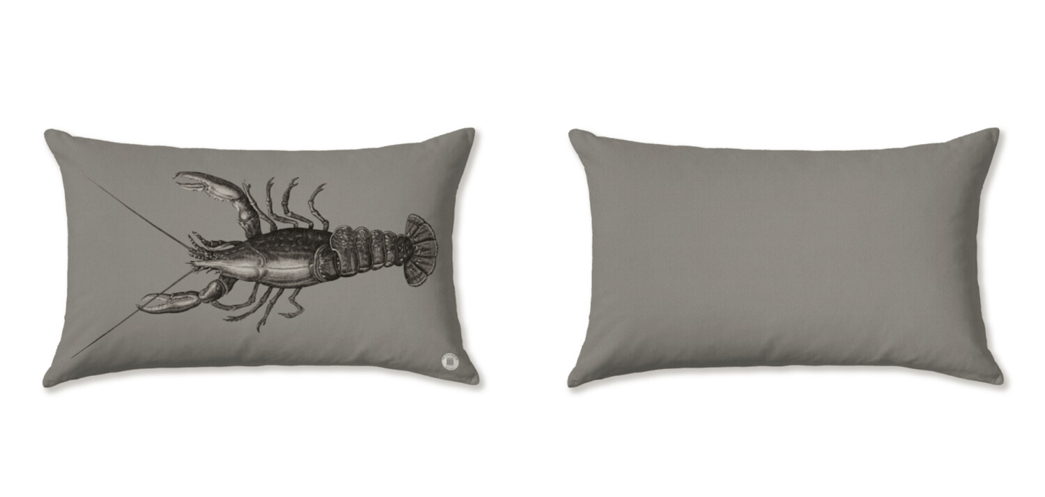 THE LOBSTER/TURBOT GREY CUSHIONS