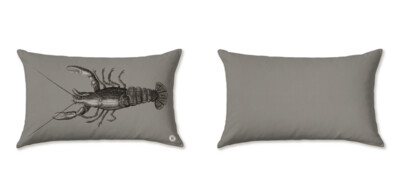 THE LOBSTER/TURBOT GREY CUSHIONS