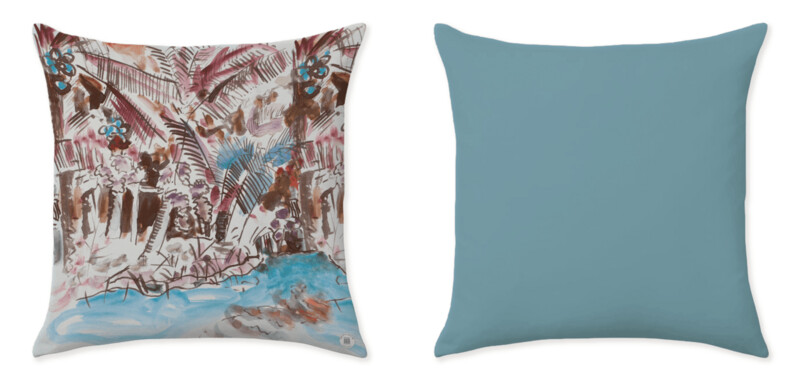 SUMATRA BLUE CUSHIONS