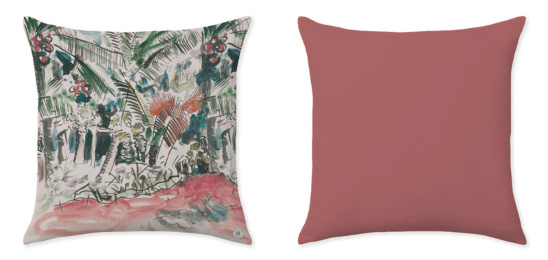 SUMATRA PEACH CUSHIONS