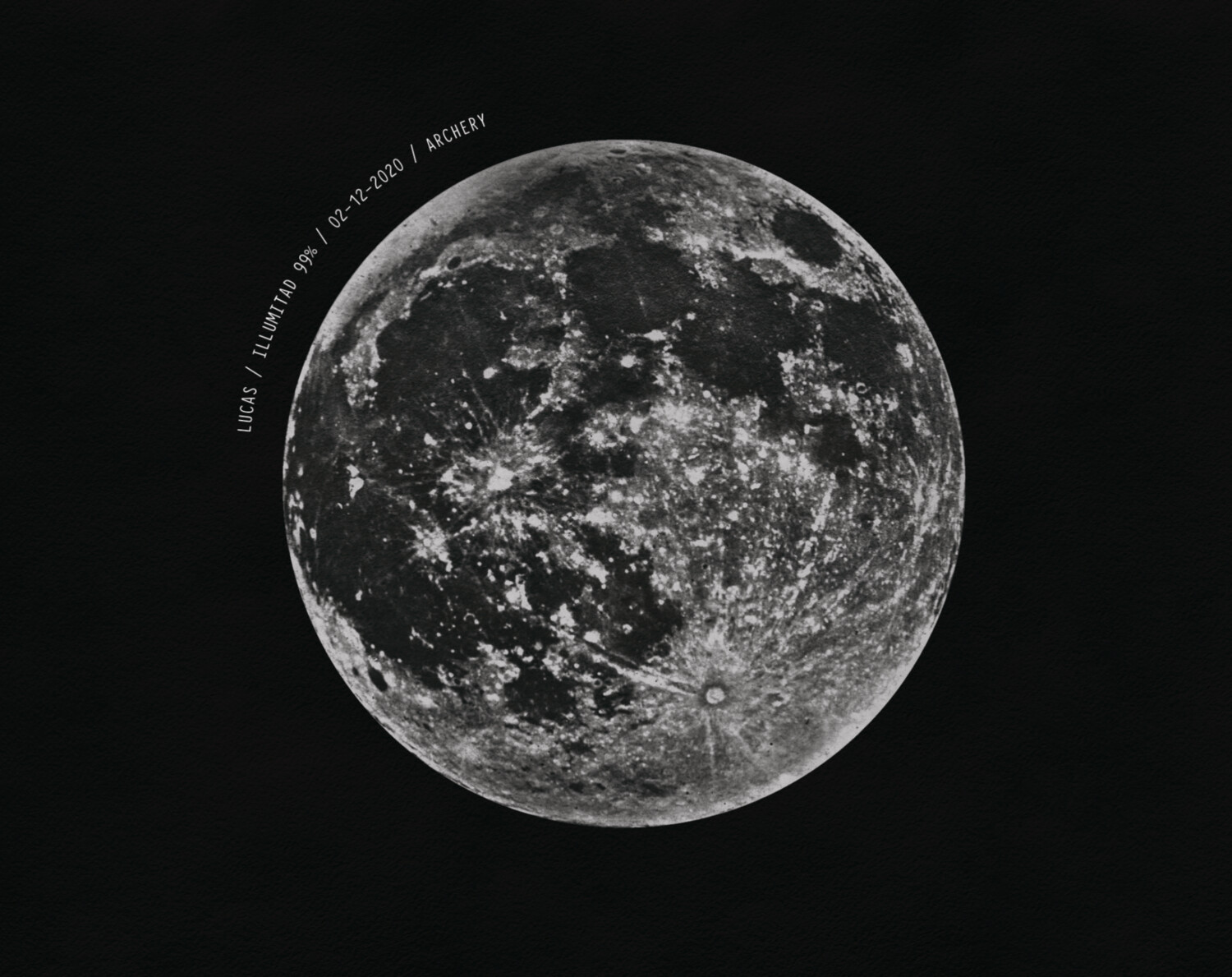 WISH MOON BLACK €49.50m2 ℗