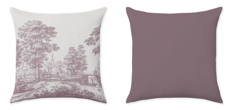 ITALIANATE PURPLE CUSHIONS