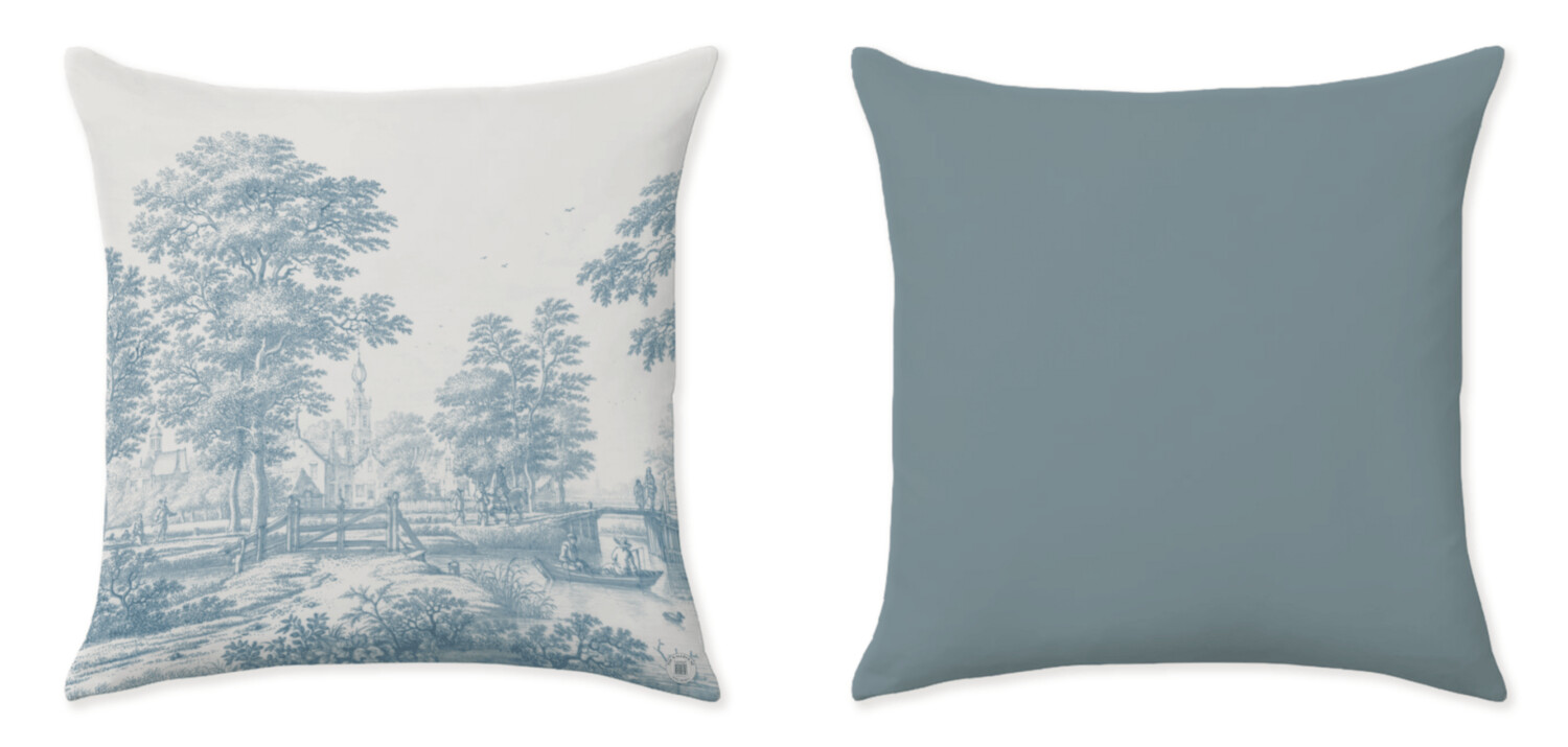 ITALIANATE BLUE CUSHIONS