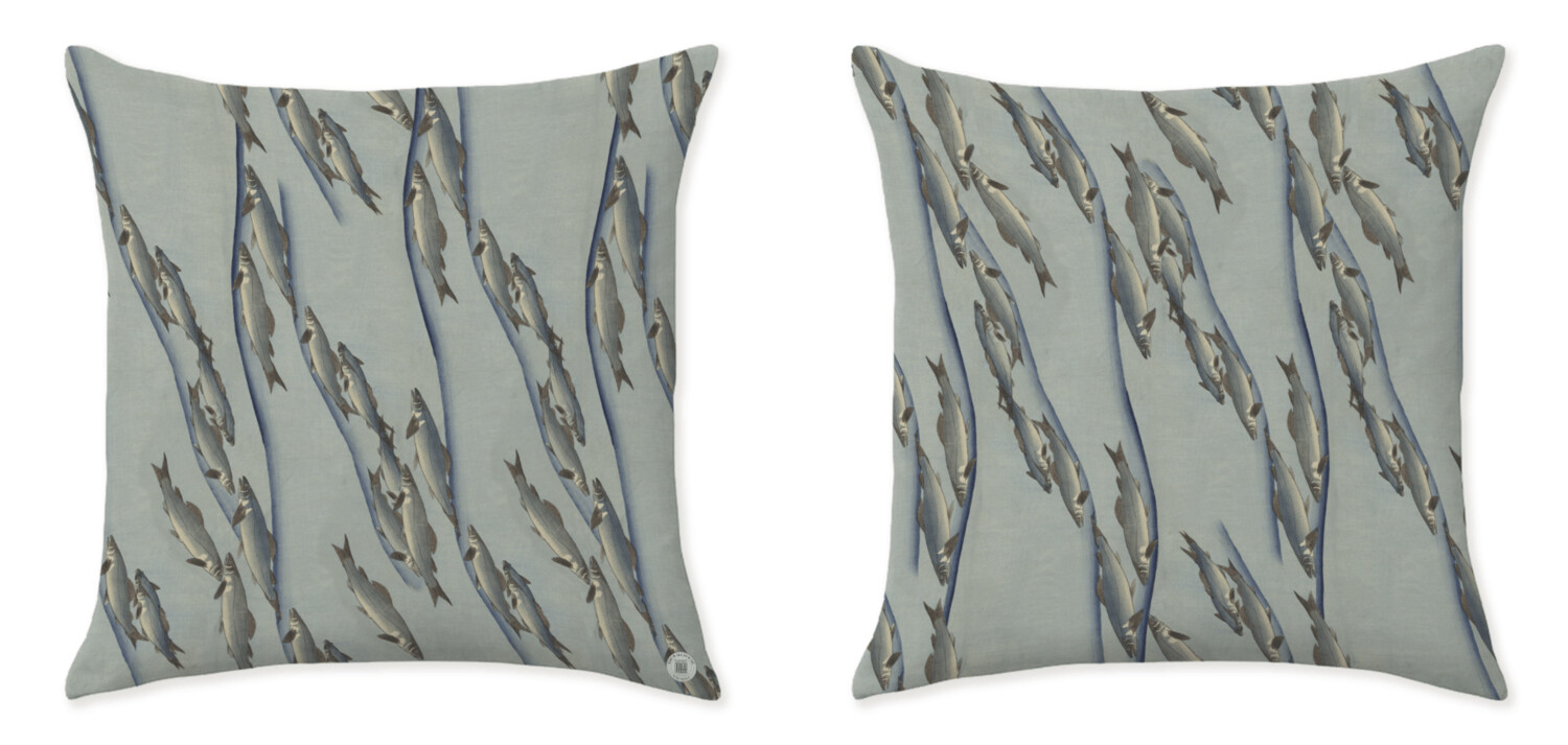 CATCH OF THE DAY STRIPE CUSHIONS