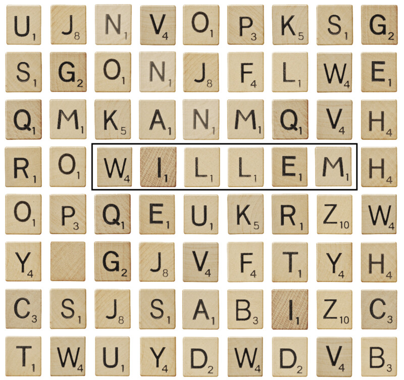 SCRABBLE WOOD €49.50m2 ℗