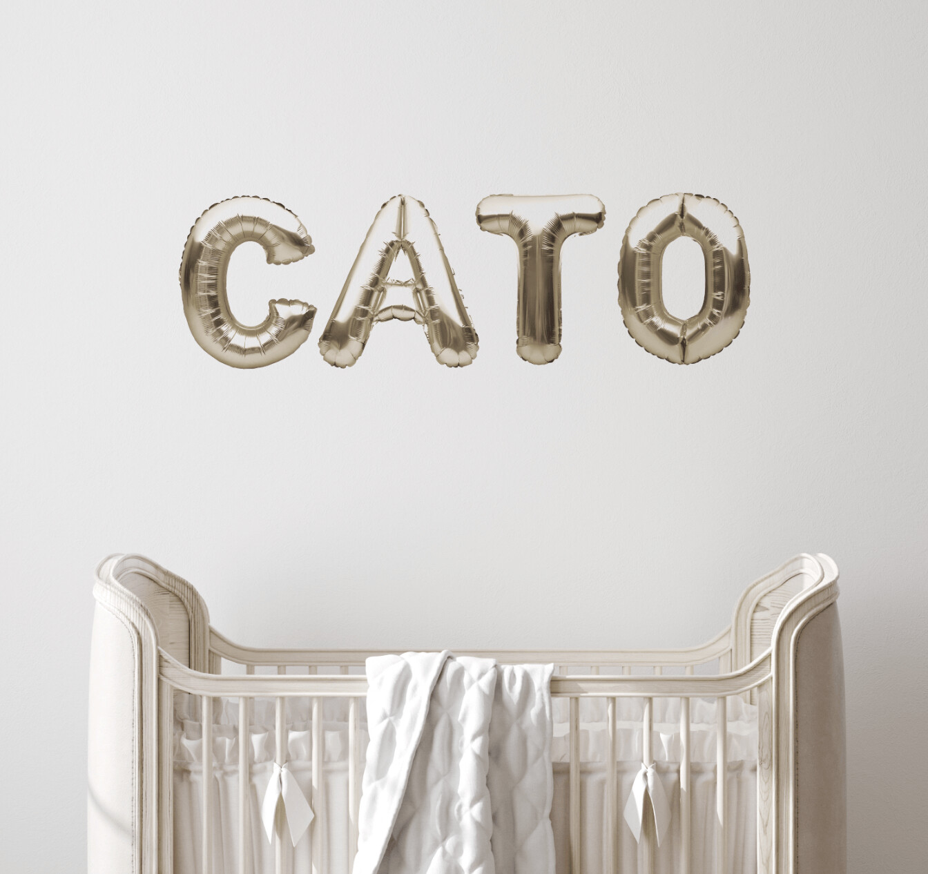 FOIL BALLON GOLD WALL STICKER ℗