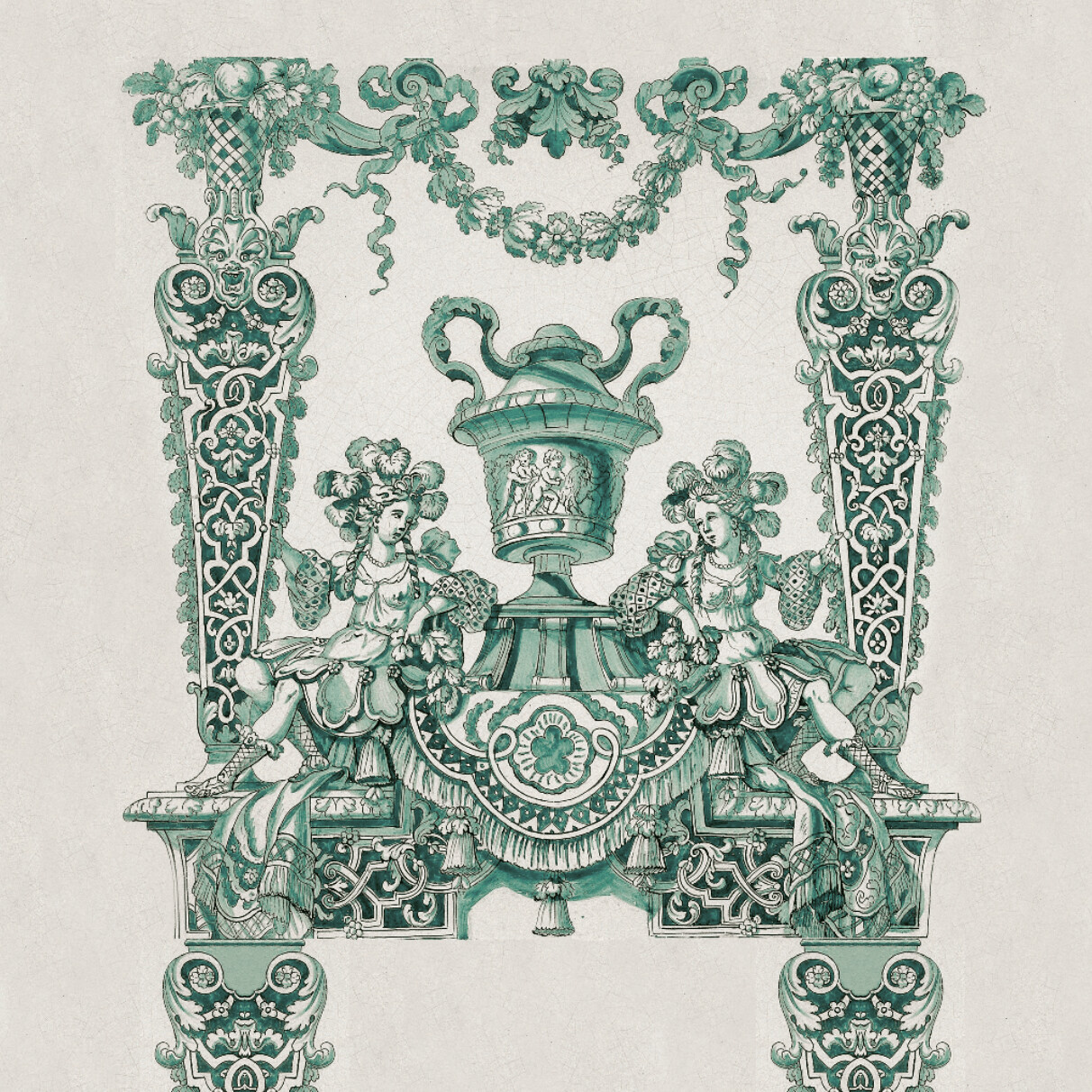 CARTOUCHE GREEN €45m2