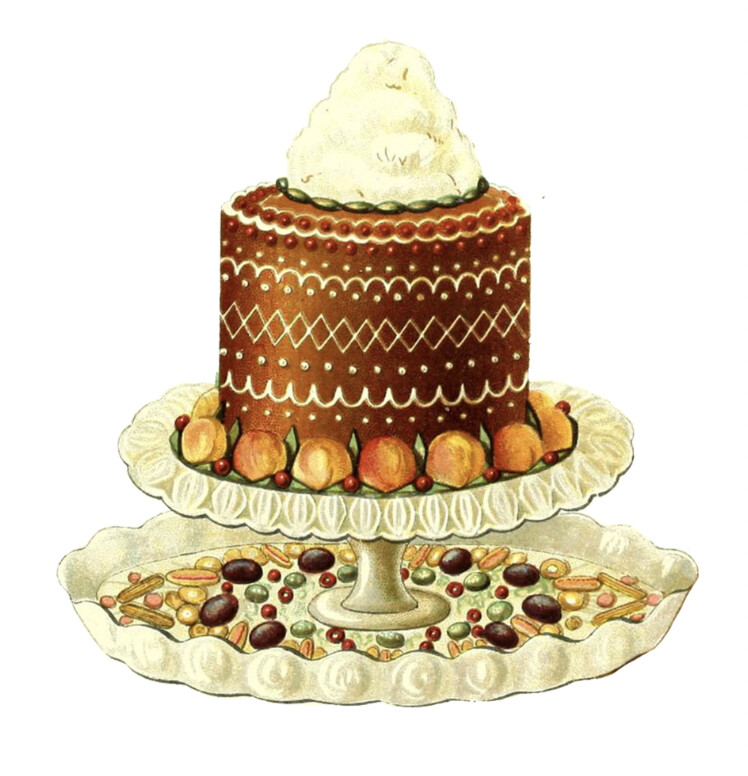 GATEAUX, FORET NOIR WALLSTICKER