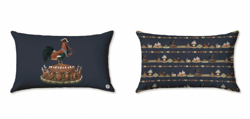 SAVOUREUX BLUE CUSHIONS