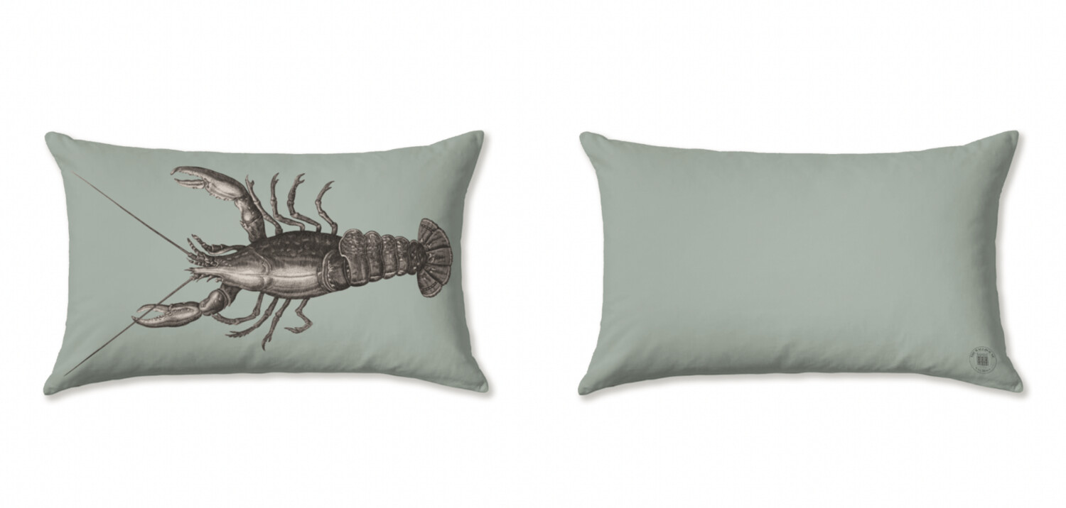 THE LOBSTER/TURBOT MINT GREEN CUSHIONS