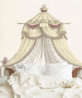THE CANOPIED BED