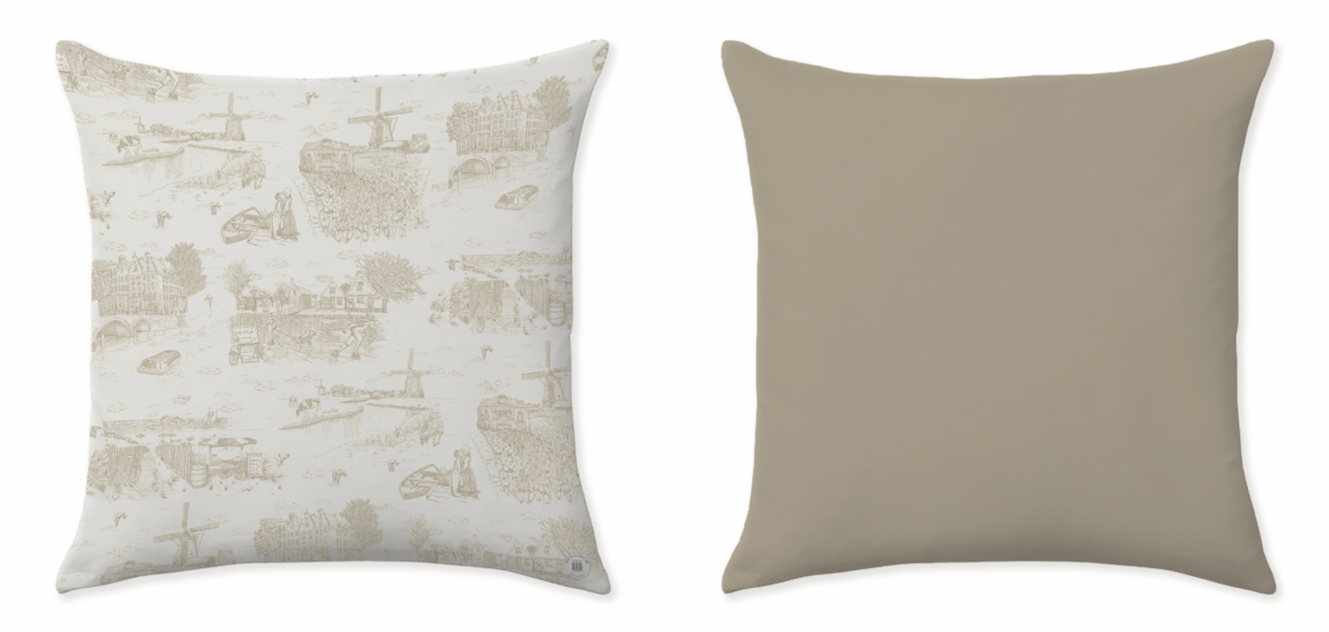TOILE DE HOLLANDE BEIGE CUSHIONS