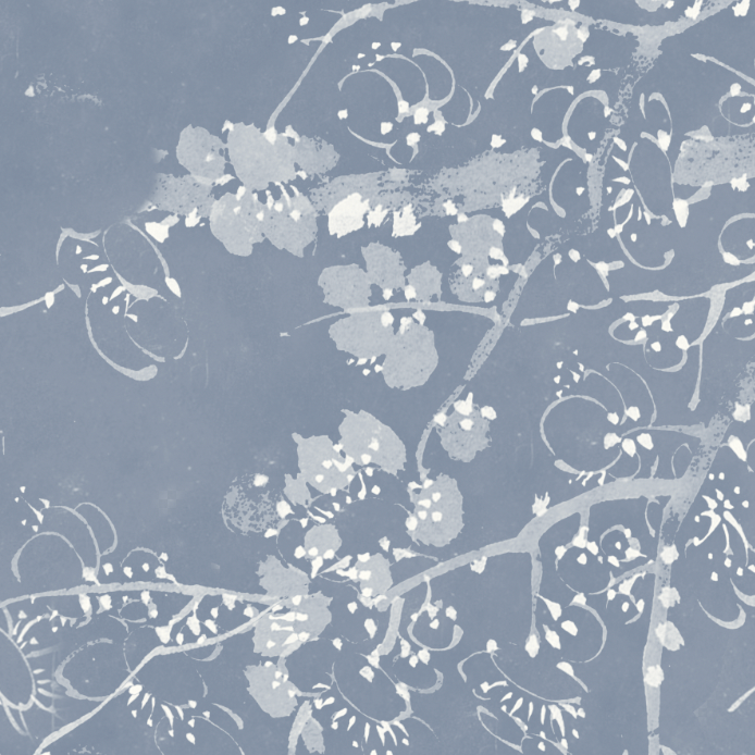 BLOSSOM LIGHT INDIGO €45m2