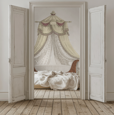 THE CANOPIED BED