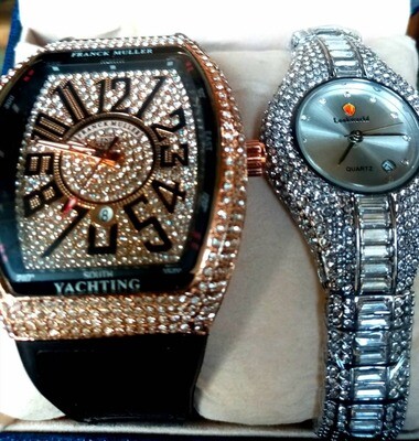 FM &amp; Lady Keep looking spinning watch