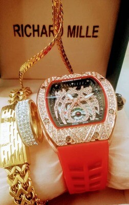 4 in 1,FM,Necklace, Ring &amp; Hand chain