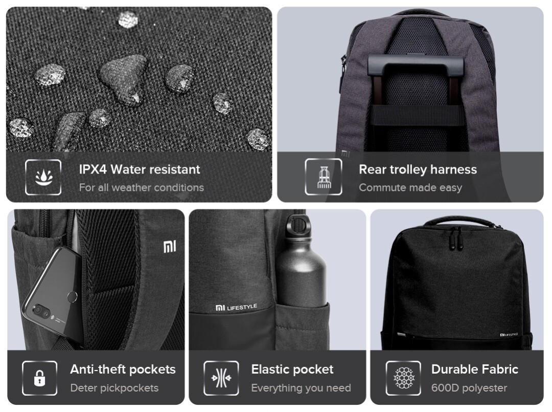 Mi Business Casual Backpack Blue


