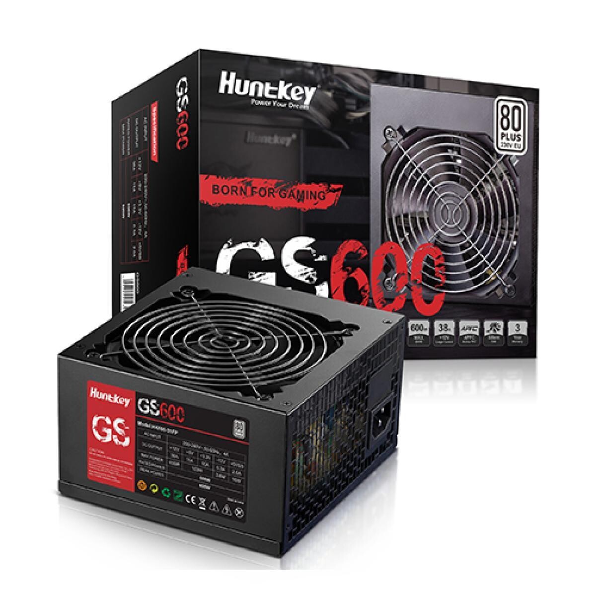 HuntKey GS600 Power Supply 600W