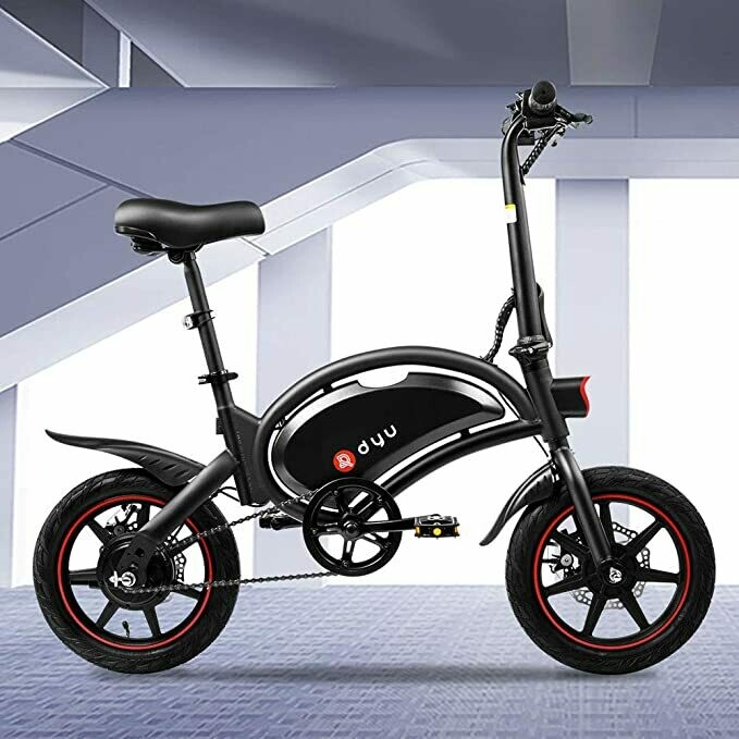 Dyu D3F - Bicicletta elettrica pieghevole, ruote da 14\