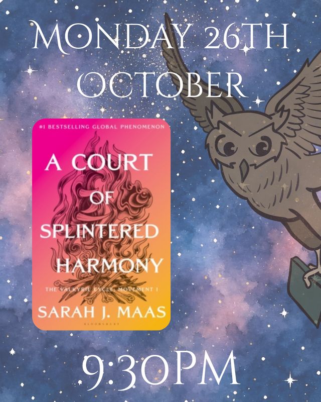 A Court of Splintered Harmony Midnight Launch