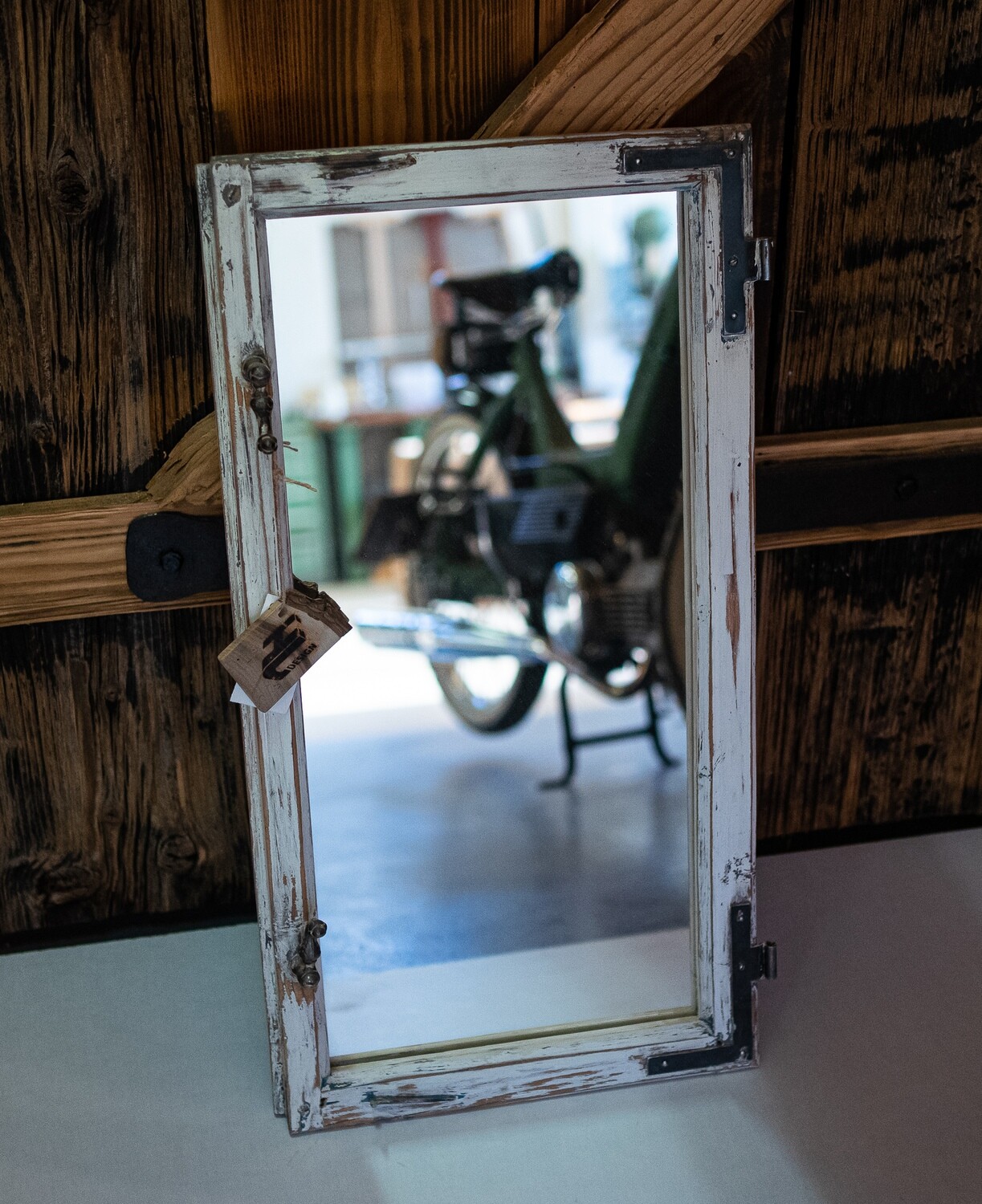 Spiegelfenster Weiss
