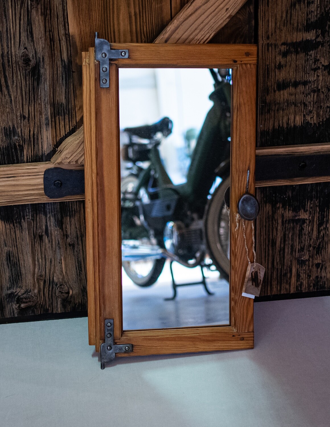 Spiegelfenster Braun