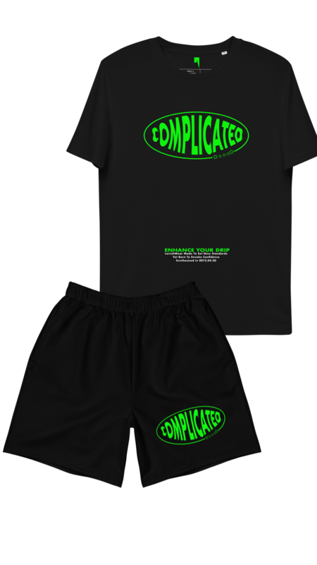 LavishWear | Complicated Green - Shorts Set