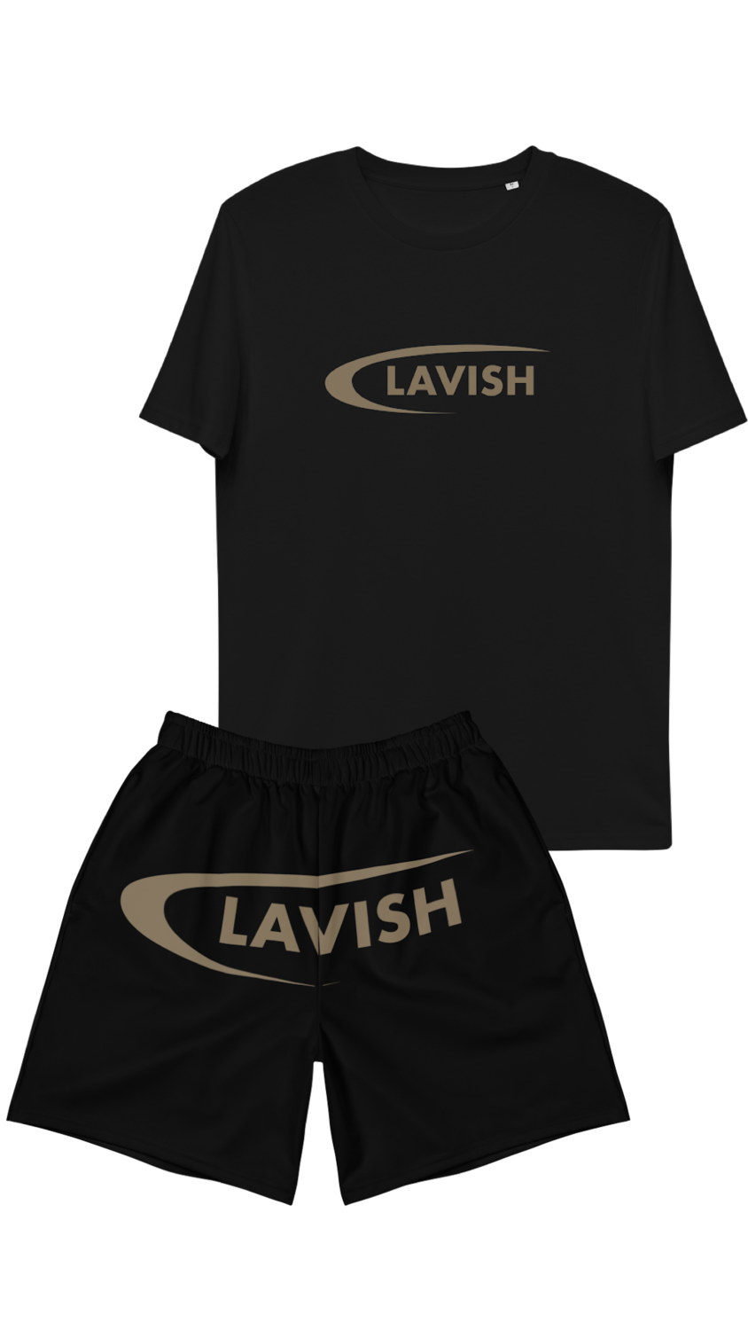 LavishWear | Hubris Brown - Shorts Set