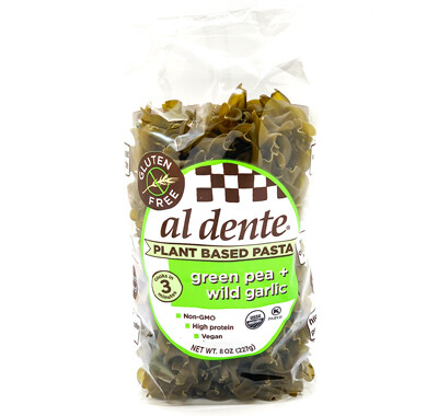 Pasta by Al Dente: Gluten Free Green Pea and Wild Garlic