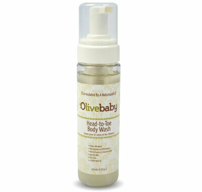Olive Baby Head-to-Toe Body Wash