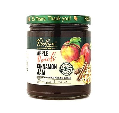 Rootham Gourmet Preserves: Apple Peach Cinnamon Jam