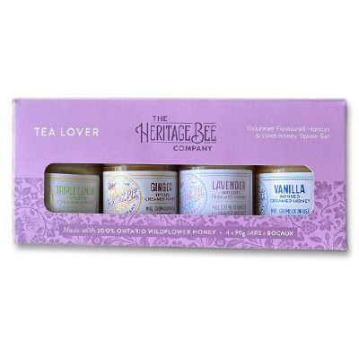 The Heritage Bee Company: Tea Lover Honey Gift Set