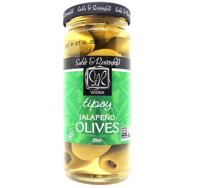 Sable & Rosenfeld: Tipsy Jalapeño Olives