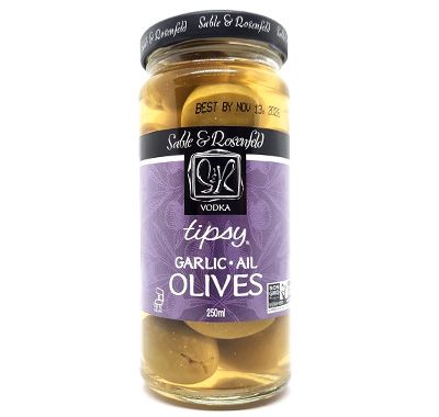 Sable & Rosenfeld: Tipsy Garlic Olives