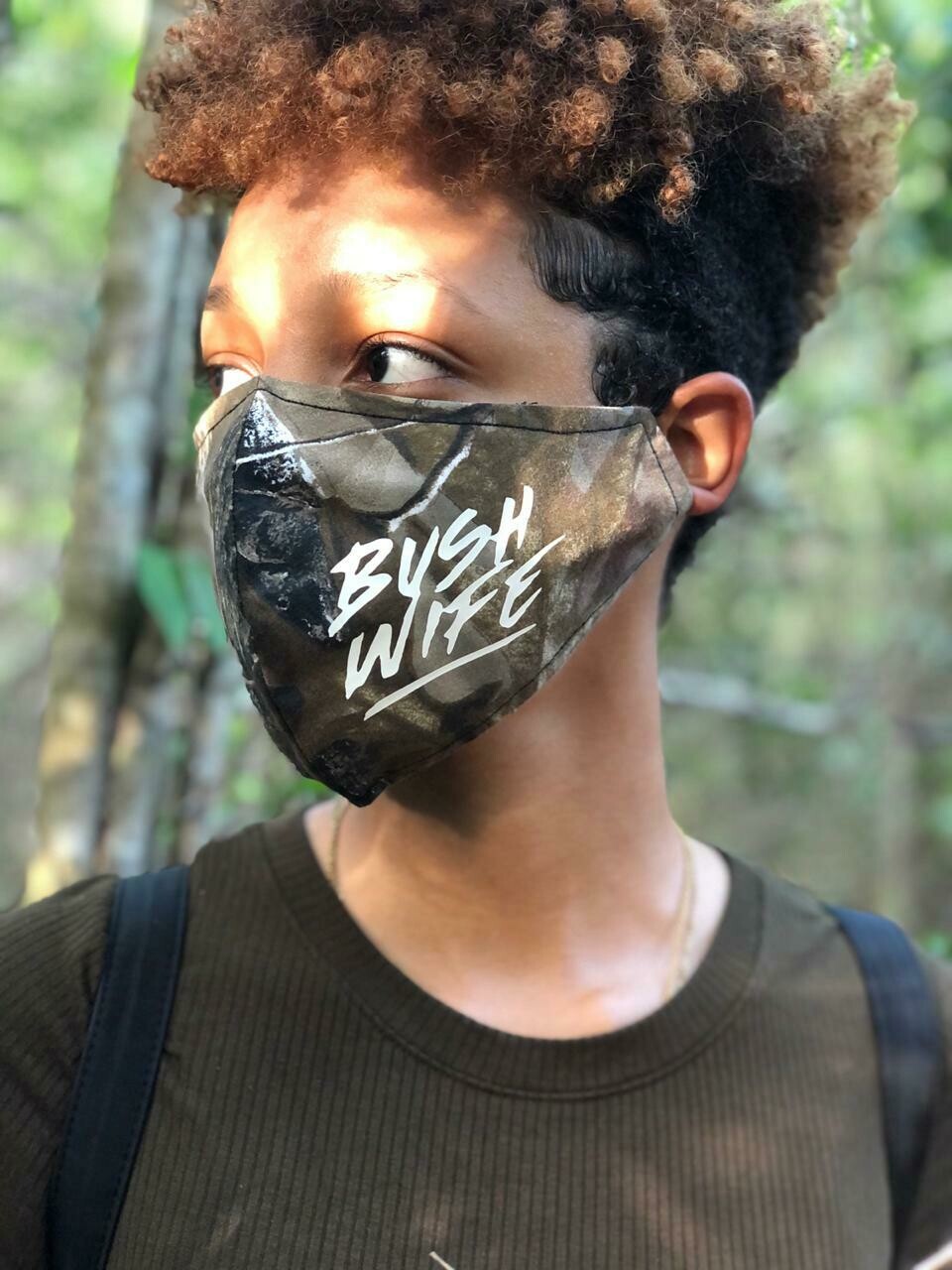 Bush Wife Realtree Edge Camouflage Mask