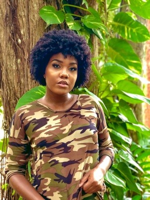 Sheer Pull Over 3/4 Sleeve