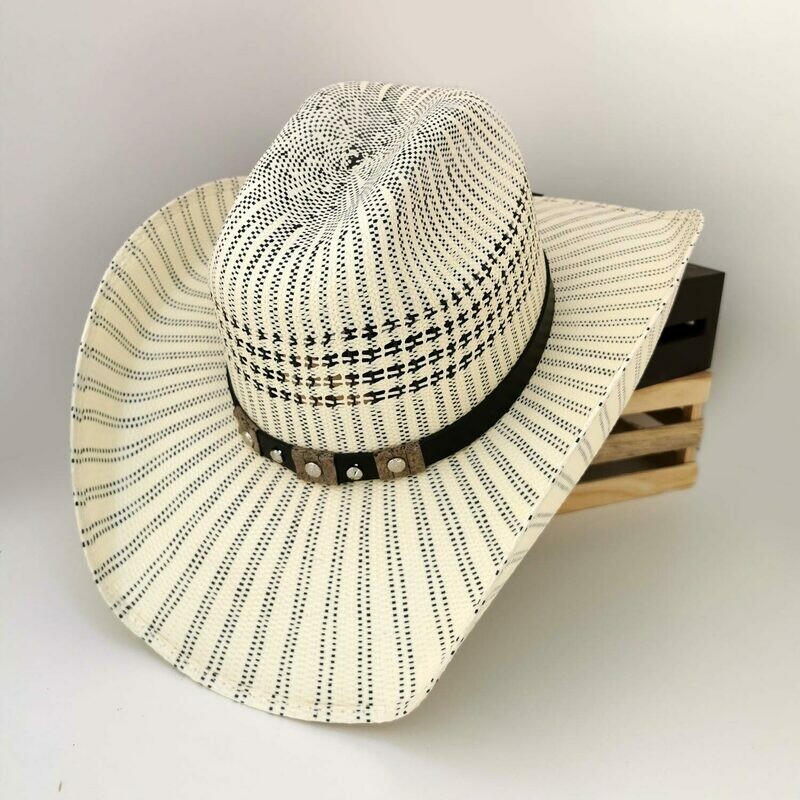 SOMBRERO TAIWAN CON RANDA BICOLOR