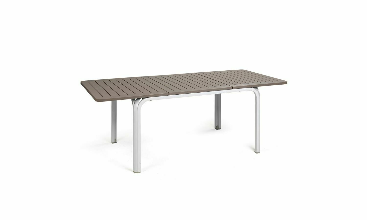 Tavolo Alloro 140 allungabile  - Extensible - Nardi, Colorazioni disponibili: Bianco Tortora