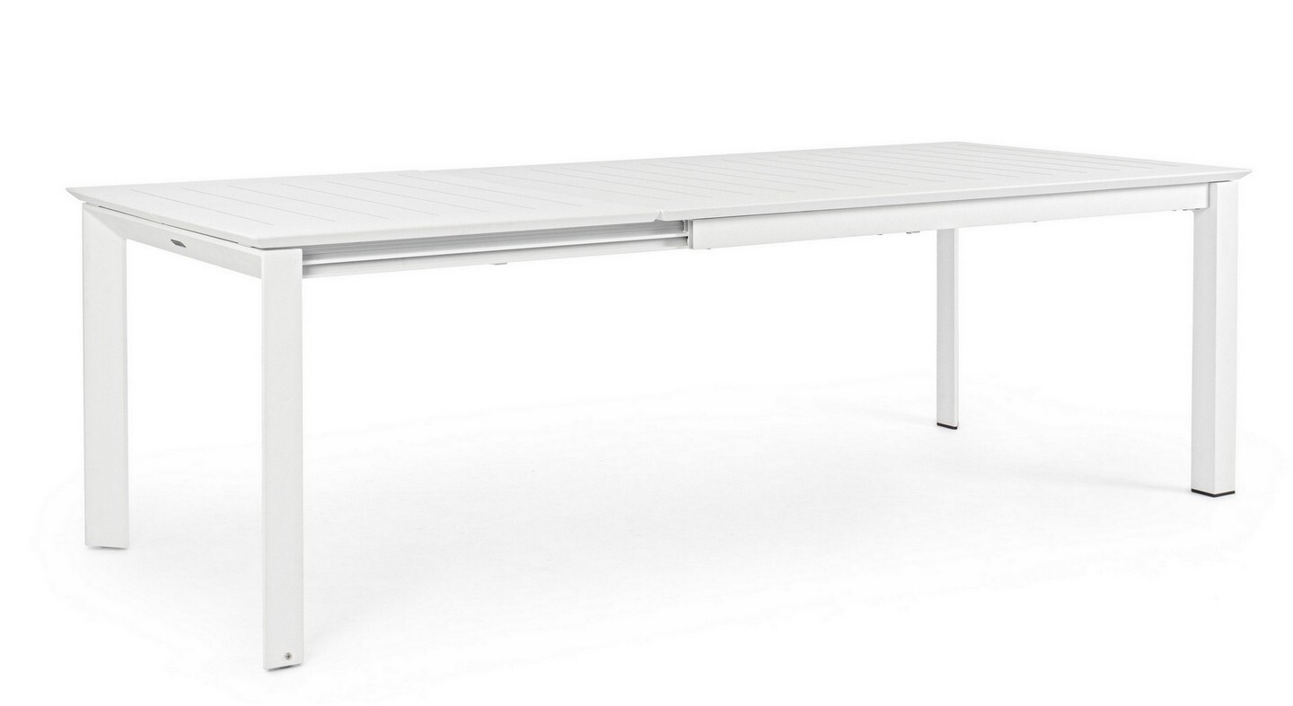 Tavolo Konnor 160/240x100, Colori disponibili: Bianco