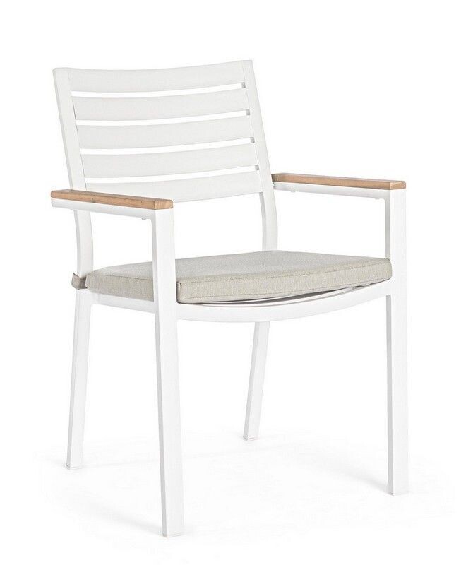 SEDIA YK11/YK13 BELMAR, Colori disponibili: Bianco