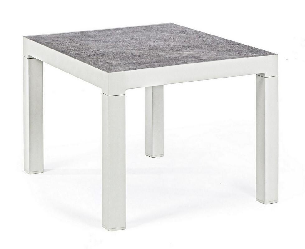 Tavolino Kledi, Colori disponibili: Bianco