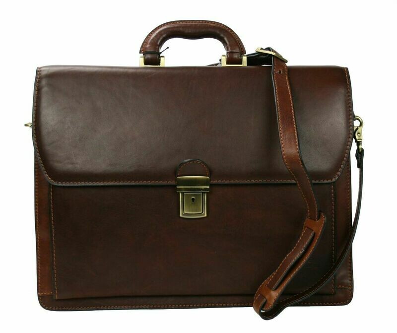 BORSA PORTA DOCUMENTI / PC 3 SCOMPATI IN CUOIO T30 BORSA PORTA DOCUMENTI / PC 3 SCOMPATI IN CUOIO T30