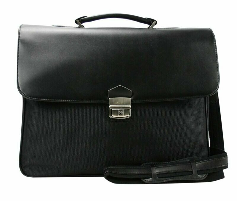 BORSA PORTA DOCUMENTI - PC 3 SCOMPARTI IN NYLON N202 BORSA PORTA DOCUMENTI - PC 3 SCOMPARTI IN NYLON N202