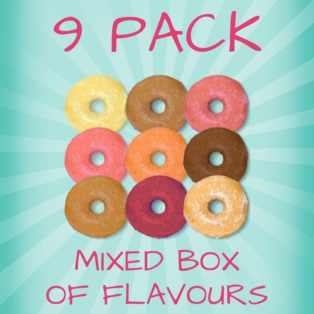 9 Pack - Donuts - Mixed Box