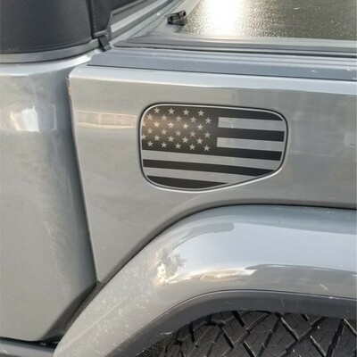 Fits Jeep Gladiator Fuel Door Flag