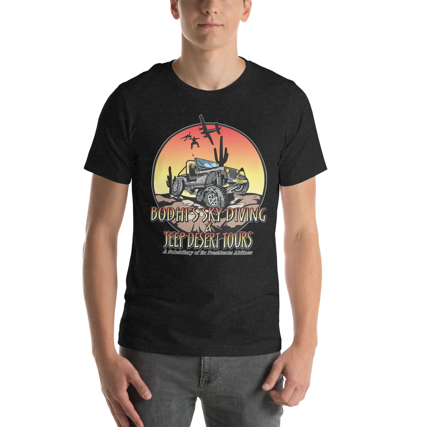 T  shirt Bodhi&#39;s Skydiving &amp; Jeep Desert Tours Point Break